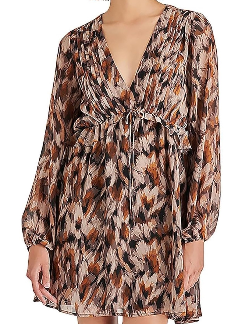 NWOT Steven Madden Women's Rami V-Neck Dress XL